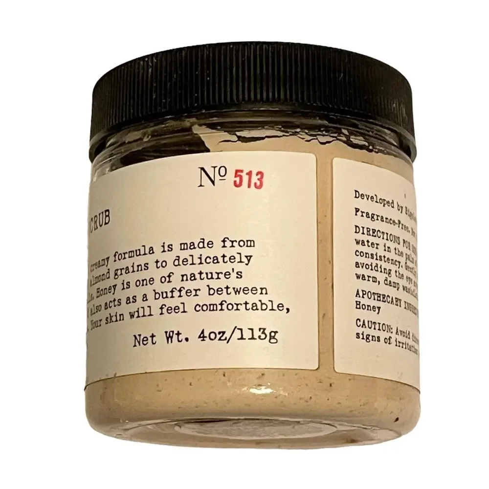 C O Bigelow Honey Almond Scrub Emollient Formula NEW Original Formula & Package